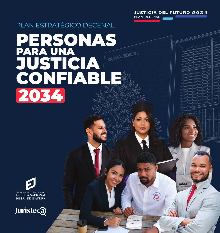 Portada Plan Estratégico Decenal Personas para una Justicia Confiable 2034
